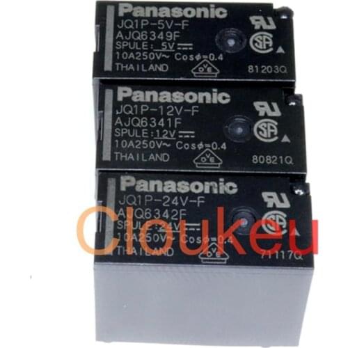 Relay JQ1P-5V 12V 24V-F AJQ6349F 6341F 6342F 10A 5pin