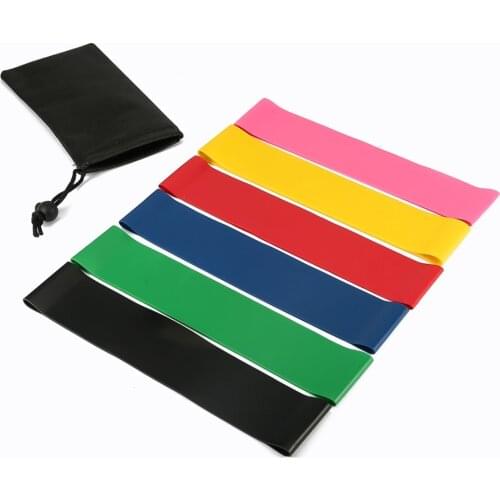 Fitness Resistance Bands Set Strap Workout Exercise loop Rubber Body Building Gym Pilates Yoga Colorful Home Sports Expander