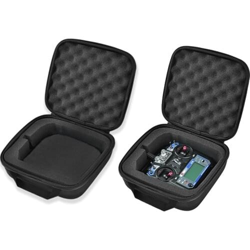 260X260X120mm EVA Nylon Waterproof Damping Transmitter Bag Handbag for FRSKY X9D FLYSKY I6 I6S I6X Radiolink AT9S AT10 Carrying