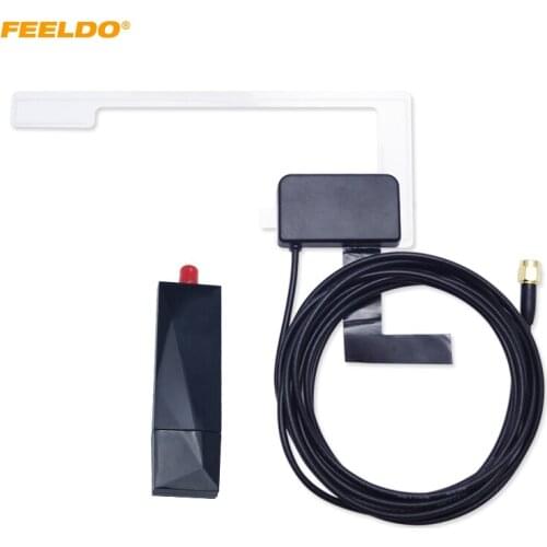 1Set DAB+ Digital Audio Broadcasting Receiver USB Dongle With Antenna For Car After Market Android DVD Player Radio And DAB+ APP