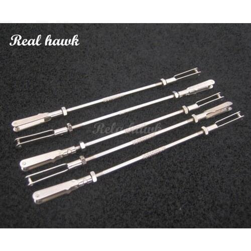 10 sets M3 Clevis D2.5 steel wire COMBO tie rod aircraft model aircraft double metal Clevis steel wire tie rod aircraft parts