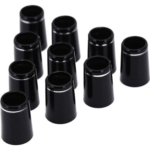 10pcs Golf Club Rubber Caps Replacement Plastic With Double Ring Golf Shaft Sleeve Adapter 9.5*19*13.4mm Golf Ferrules