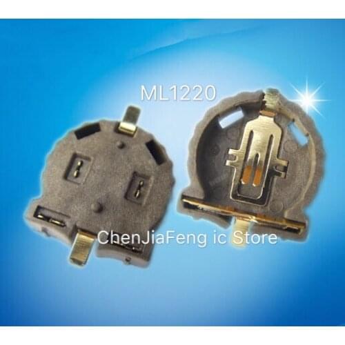 20PCS/LOT New original ML1220 CR1220 Button battery seat