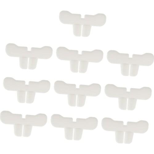 10x Funny Jumbo White Fake Rabbit Teeth Buck Teeth Bunny Fancy Dress Prop