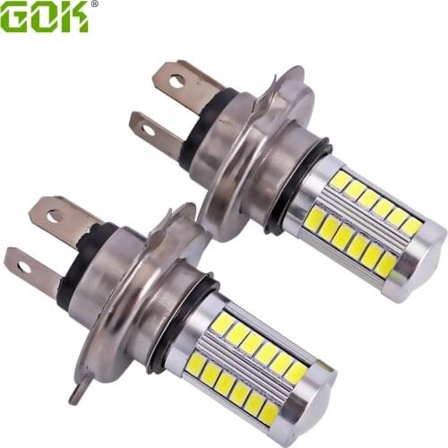 2 x H7 h11 H4 33smd h4 led 5630 5730 led headlight 33smd led high power Led Fog Light Fog Lamp 12V Fog Beam For Car fog light