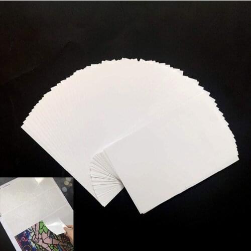 50/100/200/300/500Pcs DIY Diamond Painting Tools Accessories Release Paper Diamond Painting Cover Replacement