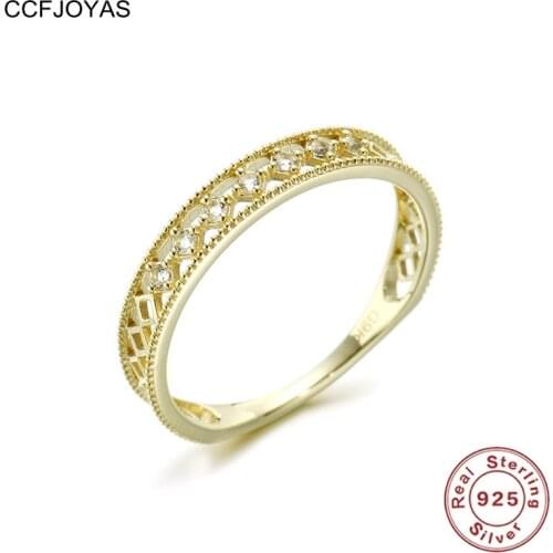 CCFJOYAS Rings With Crystals