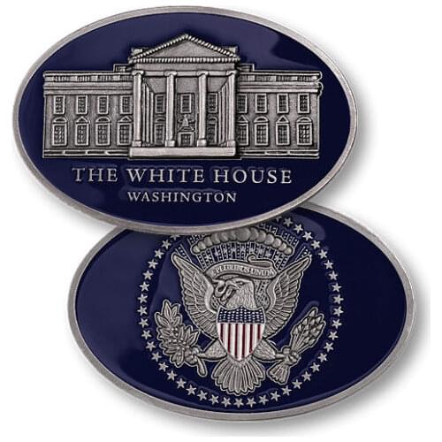 Cheap Oval Shaped Nickel Challenge Coin low price metal usa military Coins hot sales nickel challenge Coin