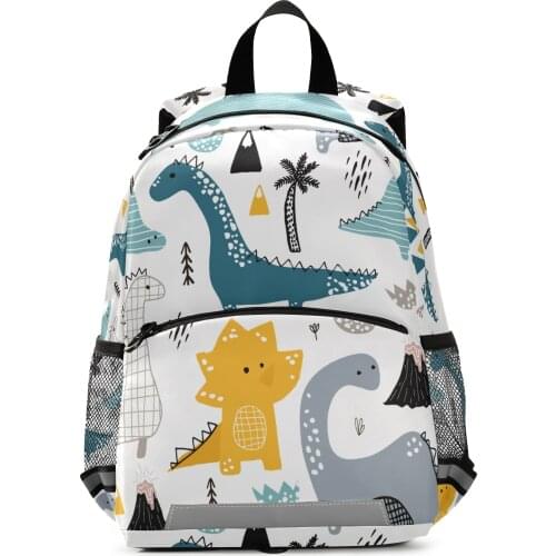 New Dinosaur Children Backpack Comfortable Kids Toddler With Luminous Dino Kindergarten Preschool Bag 3-8Years Schoolbag For Boy