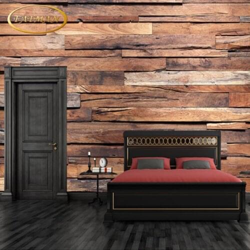 Dropshipping Fatman Wallpaper Murals Stone Brick wallpapers home decor Living Room custom 3d mural wallpaper Papel De Parede