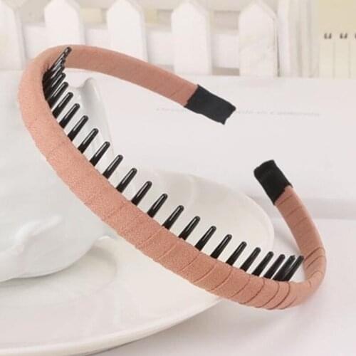 Korean Non-slip Hairband For Women Girls Simple Generous Headbands Solid Wild Hair Jewelry Accessories