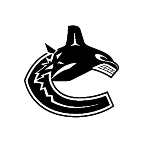 New canucks car decal canucks sticker bumper pattern sign waterproof vinyl car decor cool L634