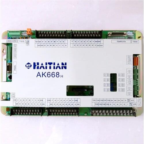 Techmation AK668 CPU board for Haitian injection molding machine, AK668 I/O board AK668H AK668E controller PLC