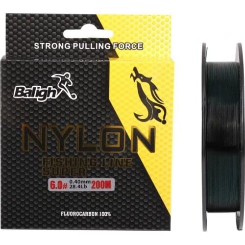 Dark Green 100M Transparent Nylon Fishing Line Fluorocarbon Coated Monofilament Fishing Leader Line Carp Fishing Wire 2021