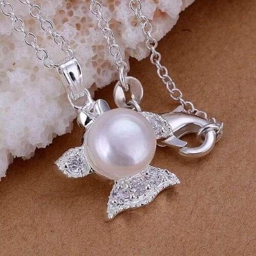 XLP208 Wholesale Shinning Pendants For Women Charm Silver Color Fashion 925 Jewelry Fashion Charms Pendant /awhajnoa