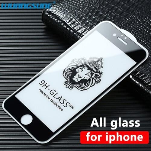 For iphone SE2020 6 6S 7 8 Plus Full Cover Tempered Glass for iphone 12 mini 11 Pro Max XR XS X phone Screen Protective Film