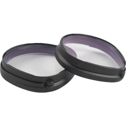 1Pair Black Eyeglass Magnetic Frame for oculus Quest 2 VR Anti-blue Light Lens D08A