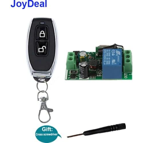 433 Mhz Universal AC 110V 220V 1CH Wireless Smart Remote Control Switch Relay Receiver Module For Led Light Remote Controller