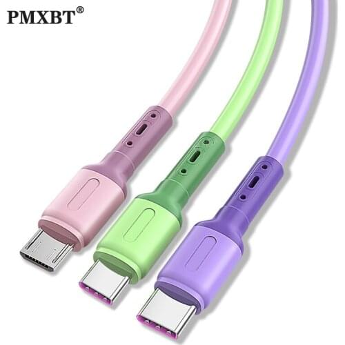 5A USB Type C Cable Super Fast Charging Data Cord For Huawei Xiaomi Redmi Mobile Phone USB C Quick Charge Data Sync Wire Line