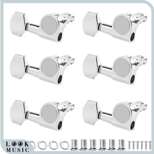 6R Acoustic Guitar String Tuning Pegs Tuners Guitar Tuning Peg Machine Heads Tuners Guitar Tuning Keys Pegs Heads Instruments