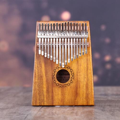 African Kalimba 17 Key Llaves EQ Kalimbas Thumb Piano Mbira Calimba Likembe Kangombio Leekembay Grand Piano Musical Instrument