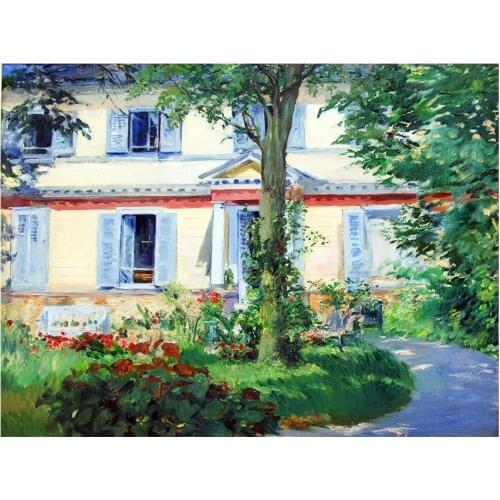 5D DIY Diamond Paintings Full Drill Mosaic Kits House In Rueil Embroidery Stickers Decoration Diamond Paint Anime Home Decor