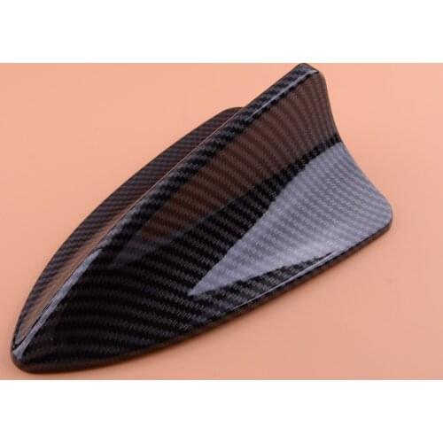 Car Roof Shark Fin Antenna Decoration Cover Trim Carbon Fiber Style Fit For Infiniti Q50 Q50L 2014 2015 2016 2017 2018 2019