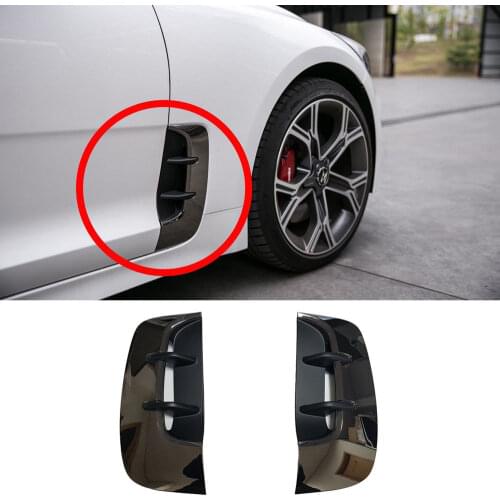 OEM 87771J5300 87772J5300 Chrome-plated decorative strip Side Wing Air Flow Fender Intake Vent Trim For kia 2018 2019 stinger