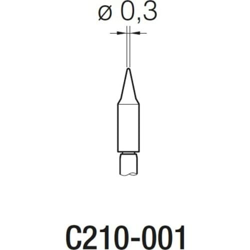 JBC C210-001 C210-003 C210-005 C210-013 Soldering tip for T210 Soldering pen