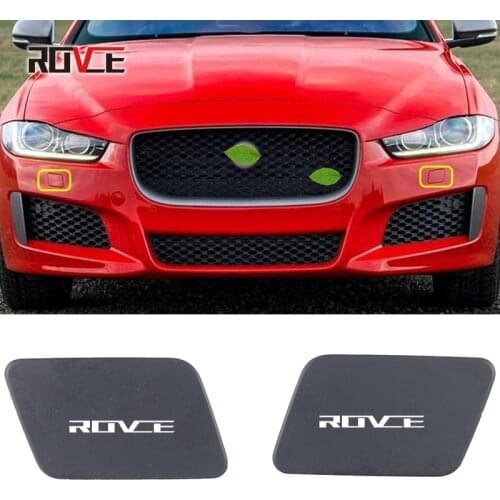 ROVCE Car Front Bumper Headlight Water Spray Cover Headlight Washer For Jaguar XE Water Spray Cover T4N5792LML T4N5793LML
