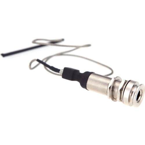 New Arrivel Guitar Ukulele Pickup Piezo Cable Stick 6.35mm Jack Under-Saddle for Guitar Ukulele