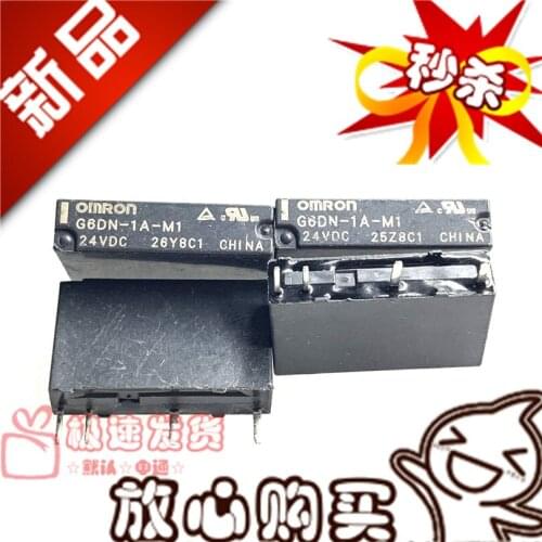 New Spot G6DN-1A-M1 Normally Open-Type 5A Four-Leg G6DN-1A-M1 24VDC PLC Relay