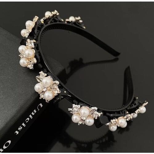 Headbands with clips 2021 Fashion New Men Womens Unisex Hair Accessories Solid Double Bangs Sports Hairpins Band Hoop