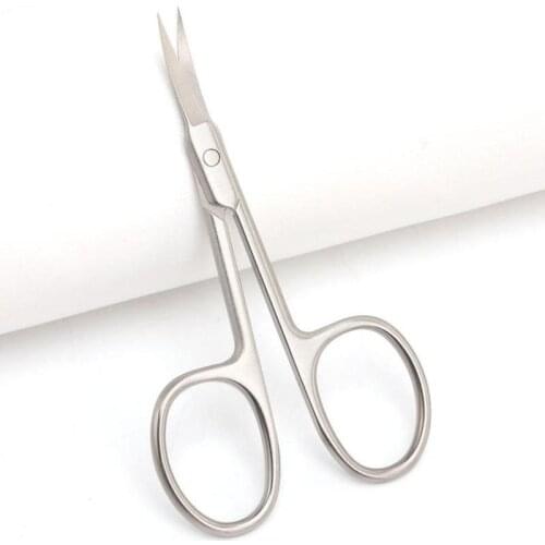 Russian Manicure Pointed Arc Scissors Steel Nail Dead Nail Remover Skin Tools