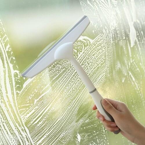 Window scraper glass cleaning wiper brush soft glass scraper glass wiper cleaner household cleaning tool hot sale