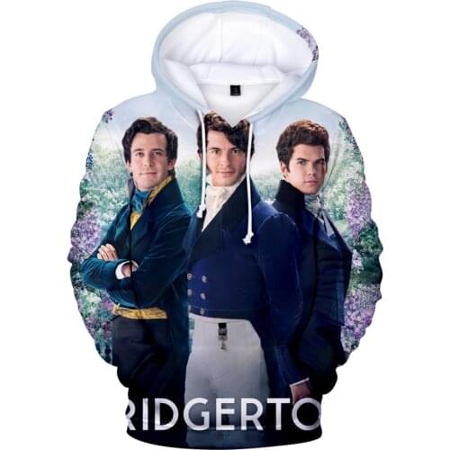 WAMNI Bridgerton Hoodies Sweatshirt Hip Hop Casual Streetshirt Hoody Sweatshirt Pullover Polyester Unisex Simple Unique Tops