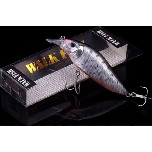 WALK FISH 1PCS 9cm 11.8g Minnow Fishing Lures Artificial Floating Hard Baits Wobblers Crankbaits Fishing Tackle Pesca Isca