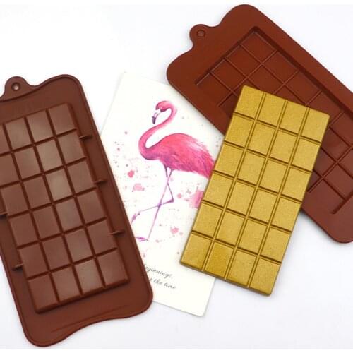 1Pcs 24 Cavity DIY Square Silicone Chocolate Mold for Kitchen Pastry Cake Baking Ice Tray Soap Dessert Bakeware Decorating Tools