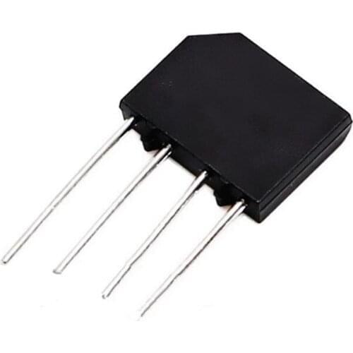 10PCS KBP206 DIP-4 KBP206G DIP DIP4 Bridge Rectifier 2A 600V new and original IC