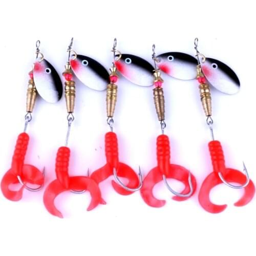 Big Sale 10pcs Spoon Fishing Lure Metal Hard Spinner Bait With Hooks Artificial Sequins Fishing Tackle 7.1g