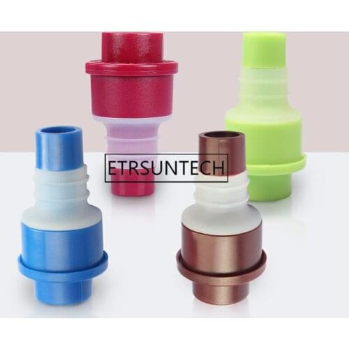 100pcs Vacuum Sealed Champagne Red Wine Storage Bottle Stopper Bottle Plug Cap Preserver Home Bar Tool