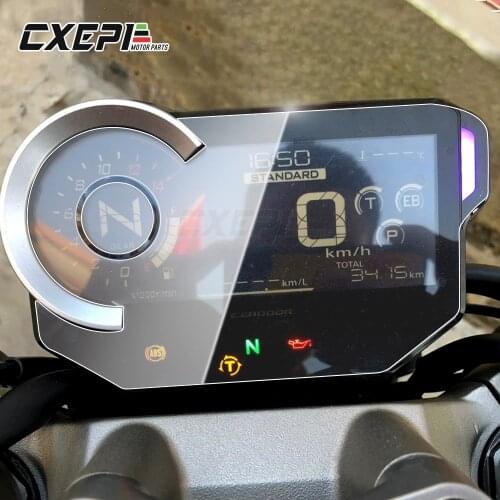 2 pcs For Honda CB1000R CB 1000R 2018 2019 2020 Motorcycle Cluster Scratch Protector Film Blu-ray Instrument Speedo Guard