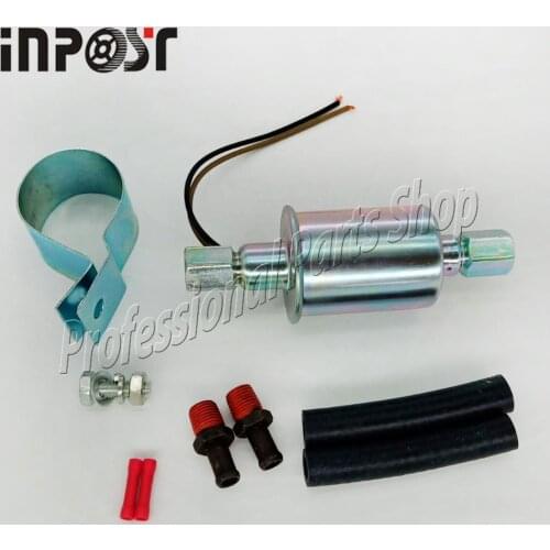 E8090 ELECTRIC FUEL PUMP IN LINE 5psi-9psi 30gph for 2or4 BARREL CARBURETOR 3/8 HOSE