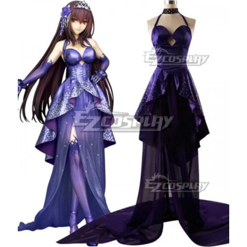 Fate Grand Order FGO 2th Anniversary Scathach Dress Girls Halloween Party Dress Suit Adult Festival Set Cosplay Costume E001