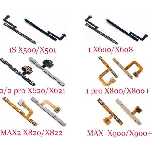 1pcs power on/off or volume side button flex For Letv LeEco Le 1 1S 2 pro MAX 1 2 X900 + X800 + X620 X621 X600 X608 X500 X501