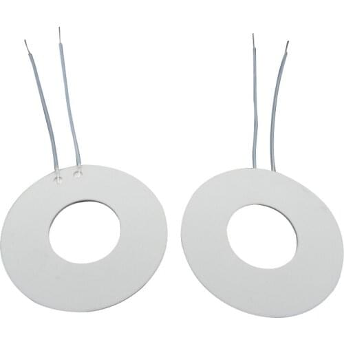 Annular High Temperature Ceramic Heating Element Outer Diameter 48 Inner Diameter 15/20/25MM Alumina Heating Coil