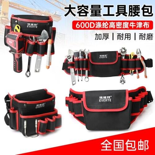 Multifunction Storage Tool Bag Belt Pouch Electrician Carpenter Tools Bag Hardware Organizer Gereedschap Tools Packaging DI50GJB
