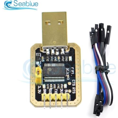 CH340 Module Instead Of PL2303 CH340G RS232 to TTL Module Upgrade USB to Serial Port In Nine Brush Plate For Arduino Diy Kit