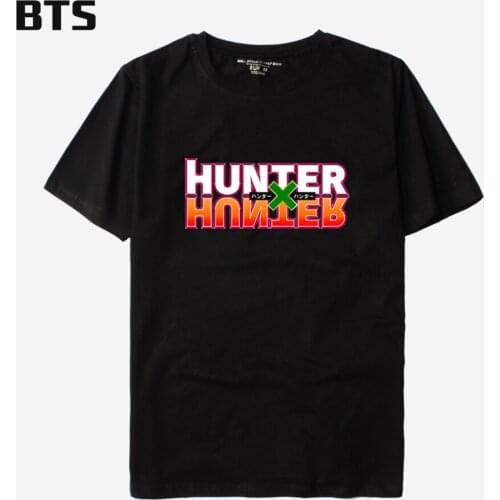 Print Hunter X Hunter T-shirt Men Short Sleeve Summer Tee Shirt New Design Funny Anime T Shirts Plus Size 4xl