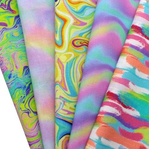 Tie Dye 100% Pure Cotton Polyester Cotton Material Splatter Patchwork Sewing Quilting Fabrics Quilt Needlework DIY Cloth Sewing